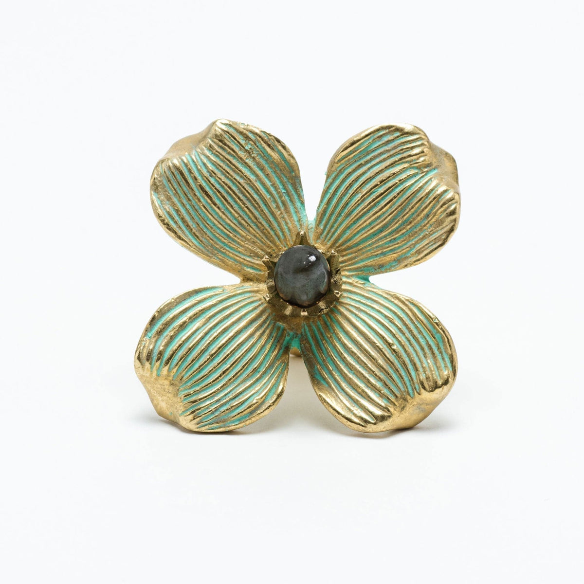 Dogwood Custom Knob - Patina