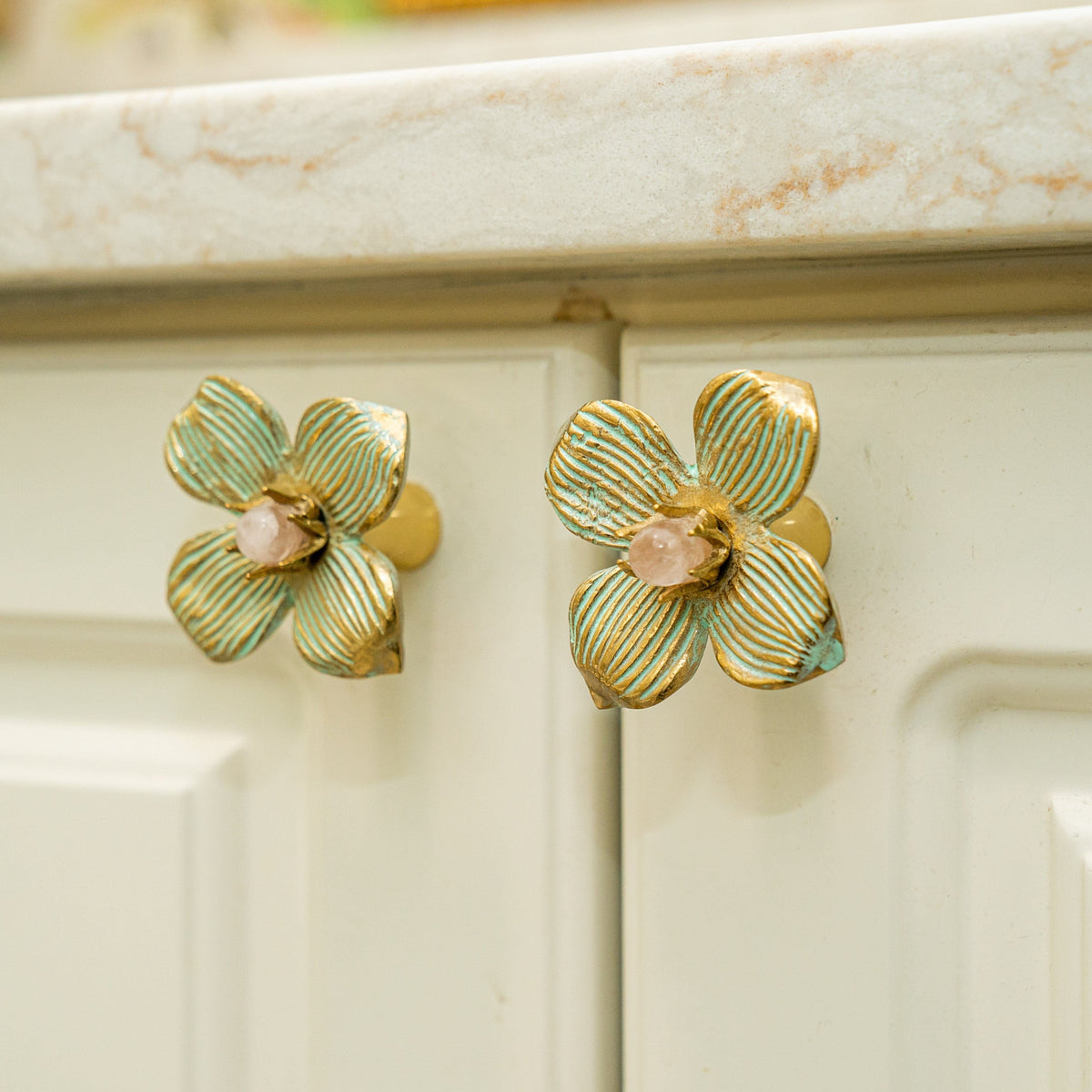 Dogwood Custom Knob - Patina