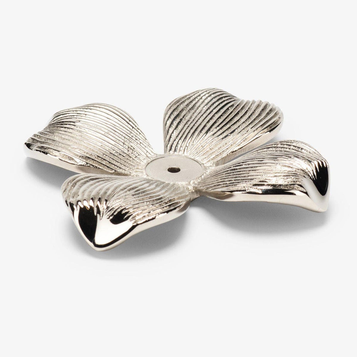 Dogwood Backplate - Polished Nickel#Size_4"