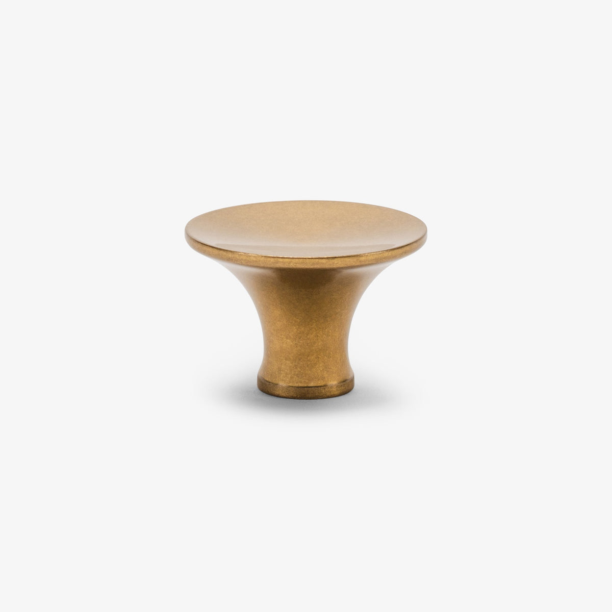 Workhorse Knob - Burnished Brass