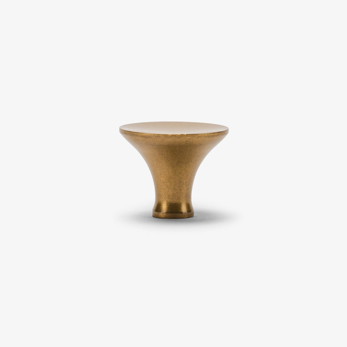 Workhorse Knob - Burnished Brass