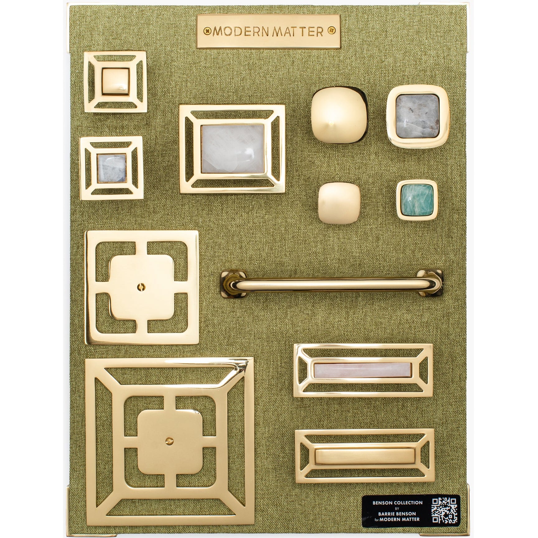 Modern Matter 1 - Sample Board - Benson Collection