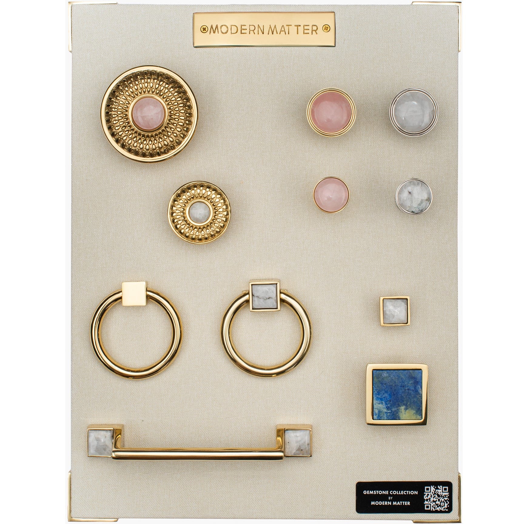 Modern Matter 10 - Sample Board - Gemstone Collection