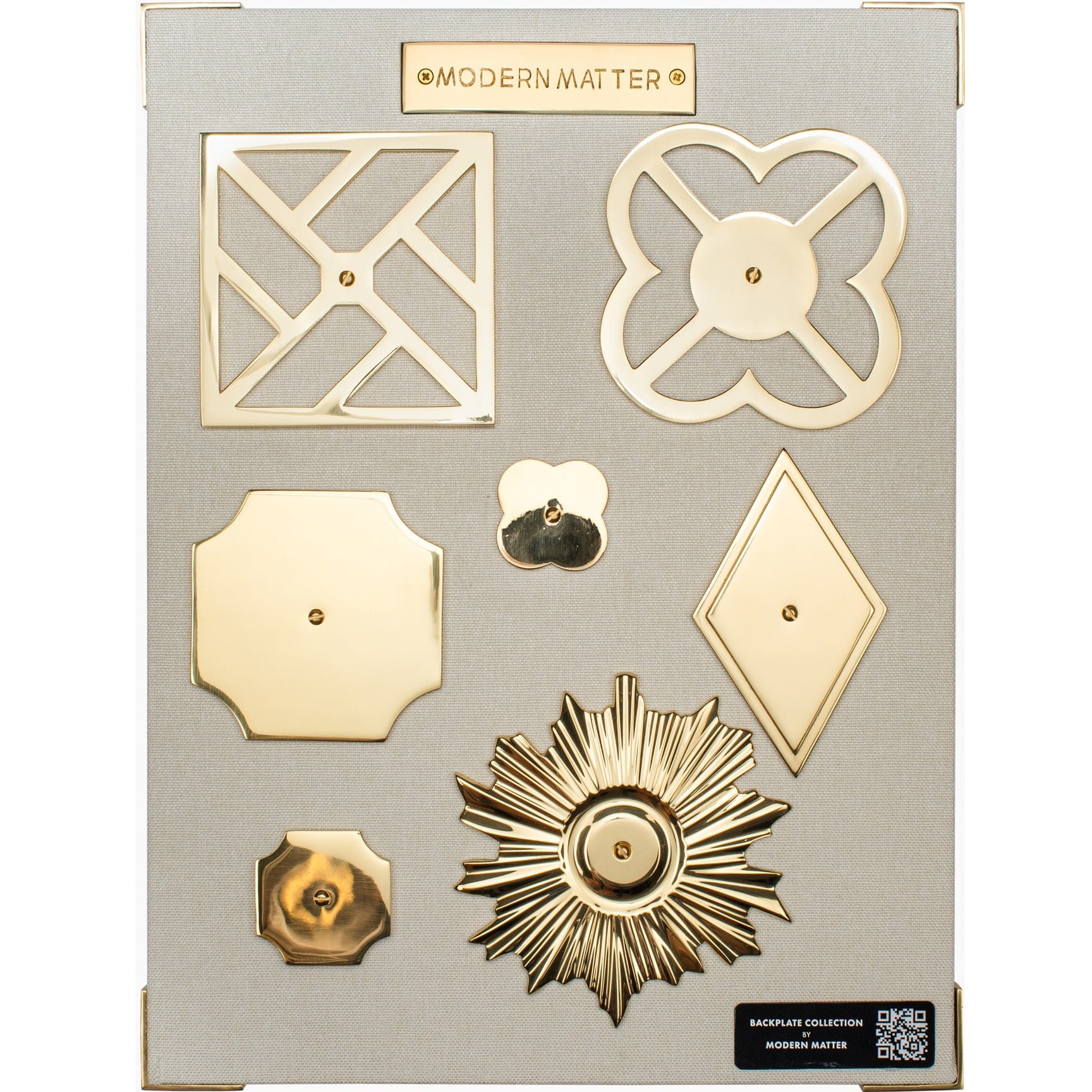 Modern Matter 8 - Sample Board - Backplate Collection