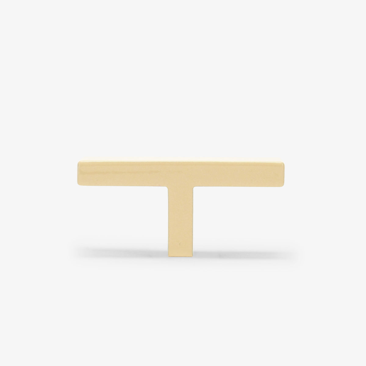 New Castle 2.50" T Pull - Benjamin Moore#Color_Waterbury Cream