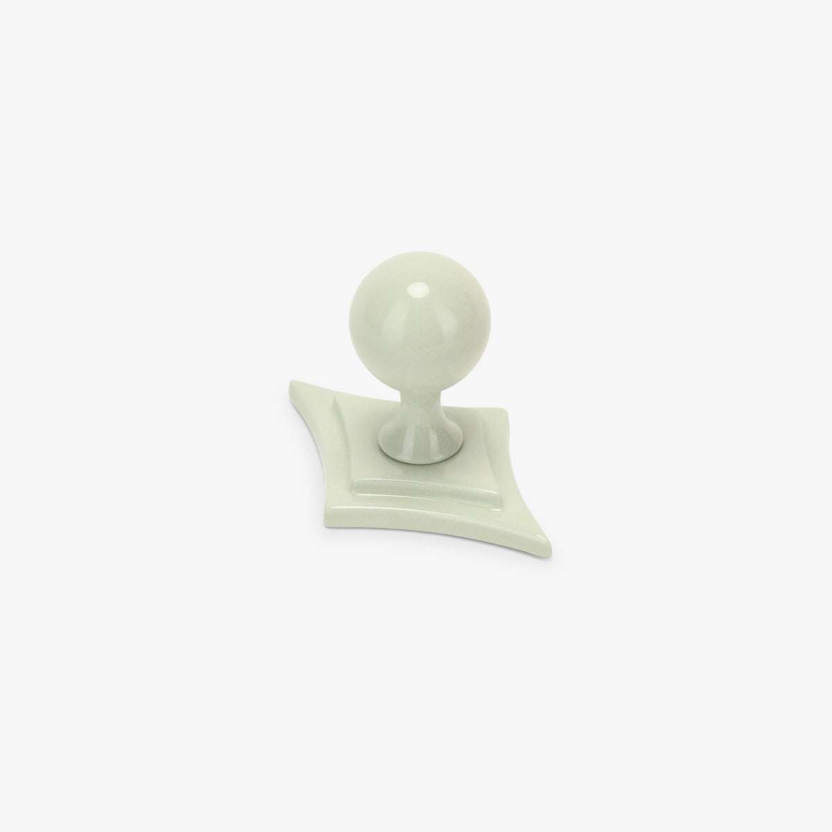 Cosmos 1" Knob w/ Asteroid 2.75" Backplate - Powder Coat
