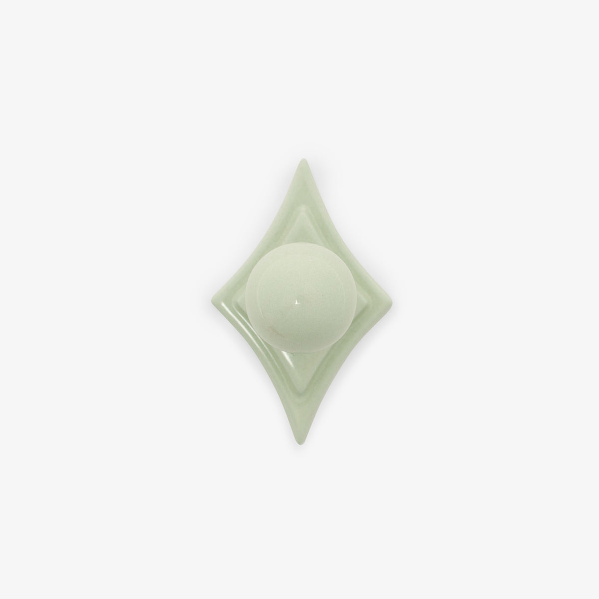 Cosmos 1" Knob w/ Asteroid 2.75" Backplate - Powder Coat