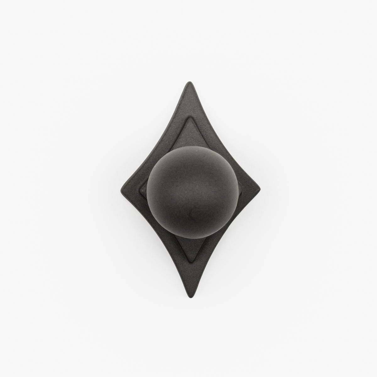 Cosmos 1" Knob w/ Asteroid 2.75" Backplate - Powder Coat#Color_Silhouette
