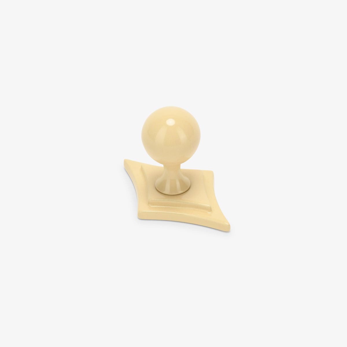 Cosmos 1" Knob w/ Asteroid 2.75" Backplate - Powder Coat