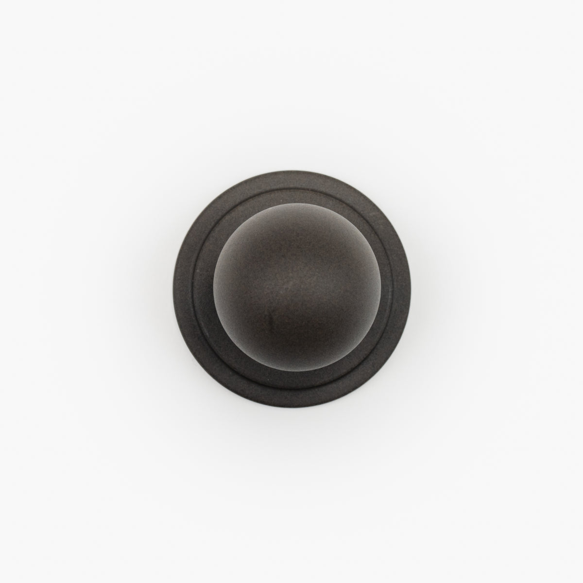 Cosmos 1" Knob w/ Cosmos 1.60" Round Backplate  - Powder Coat