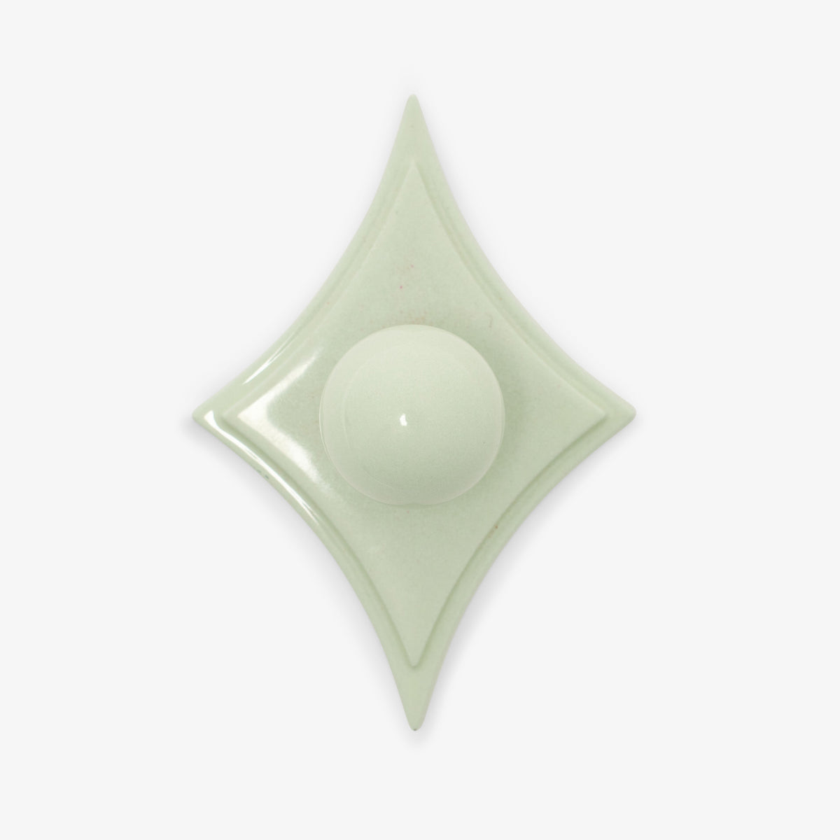 Cosmos 1.25" Knob w/ Asteroid 4.75" Backplate - Powder Coat