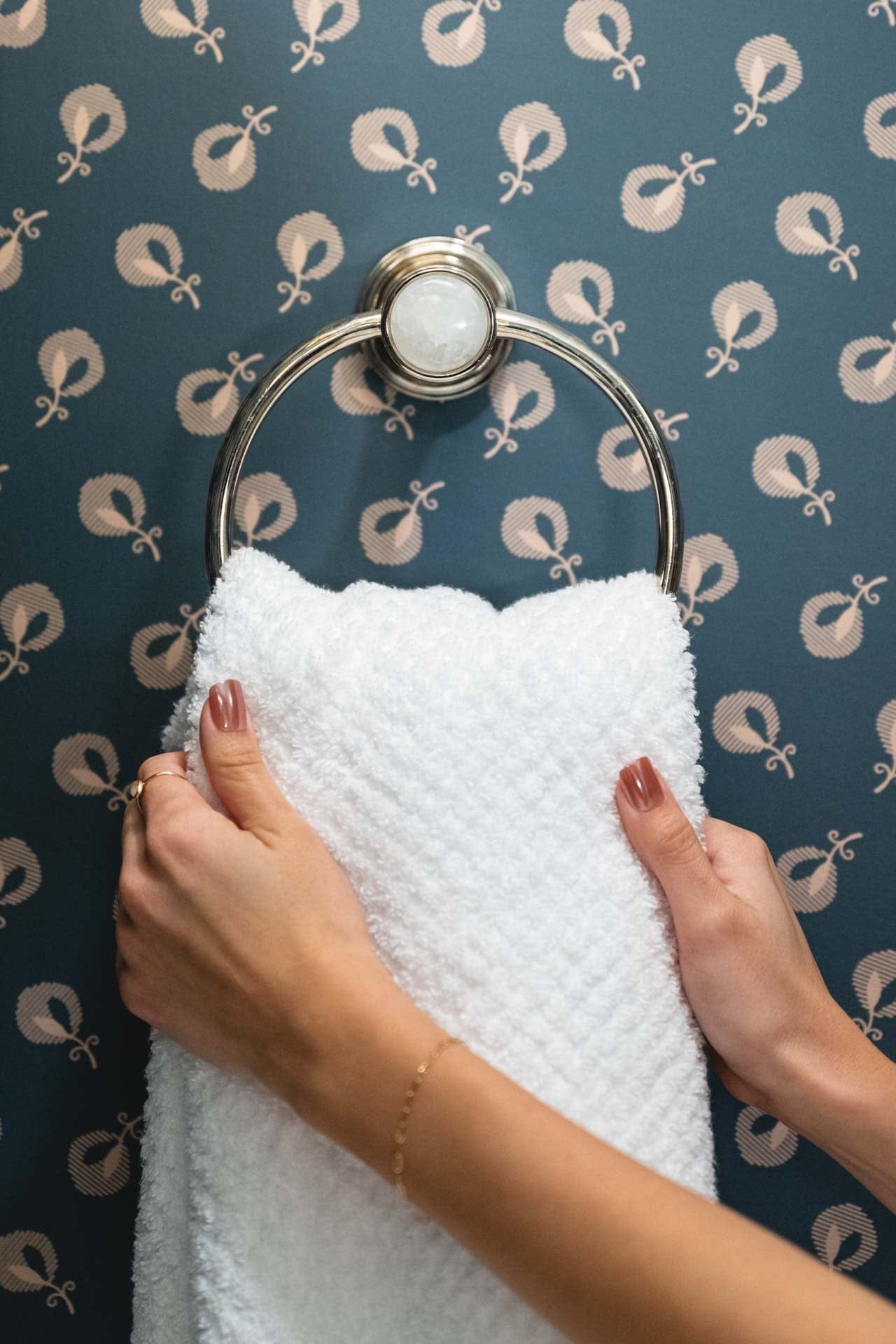 Lane Custom Towel Ring
