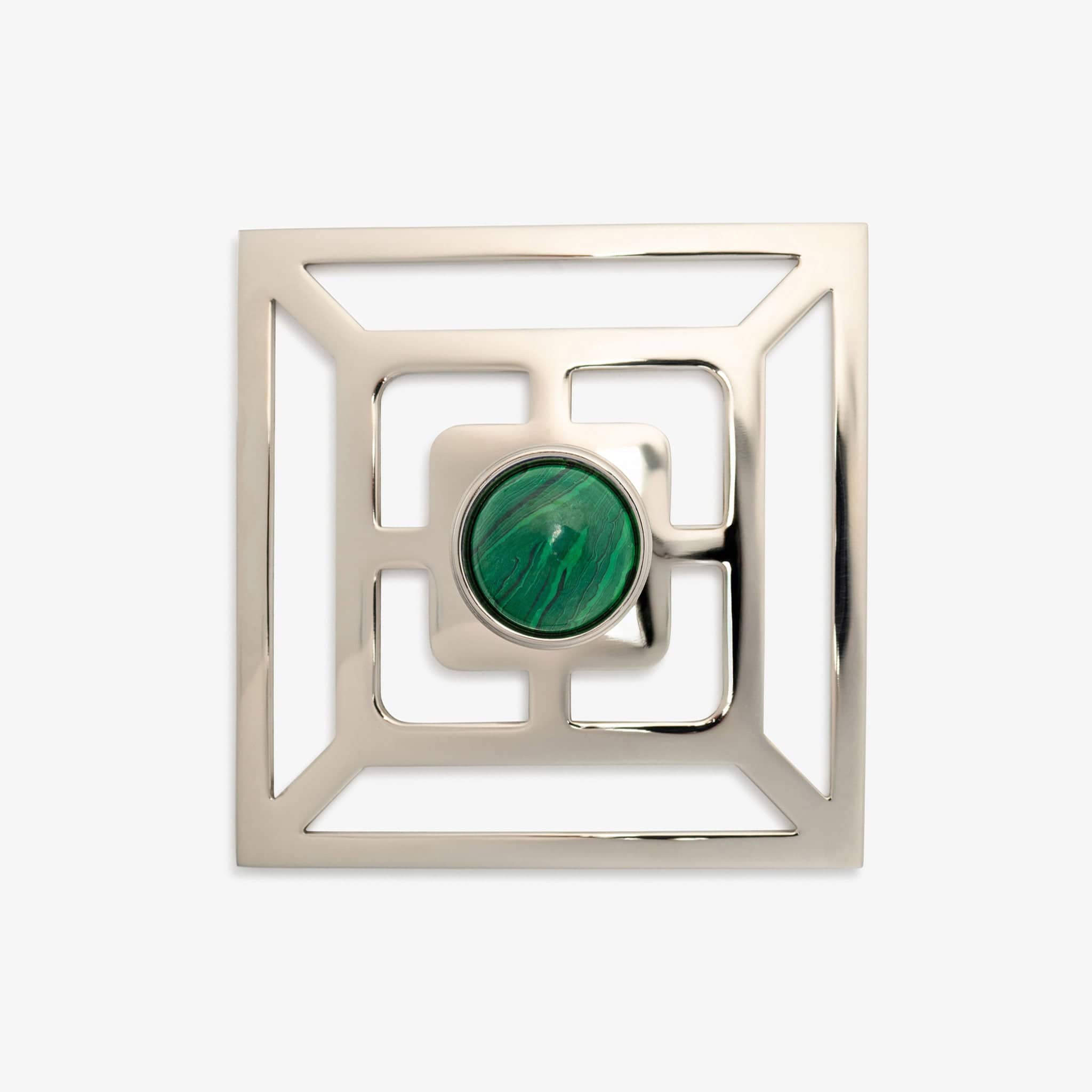 Modern Matter Lane 1.40" Custom Knob w/ Benson 5" Backplate I Modern Matter Hardware Bundled Set