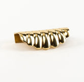 Cape Scalloped Edge Pull in Polished Brass