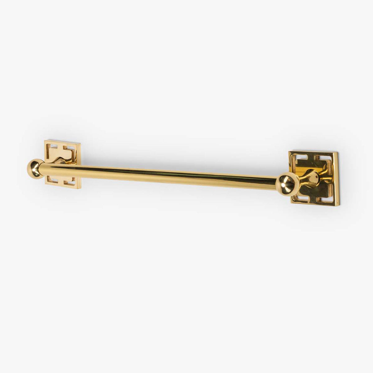 Benson Brass Towel Bar - Polished Brass#Size_18" c-c