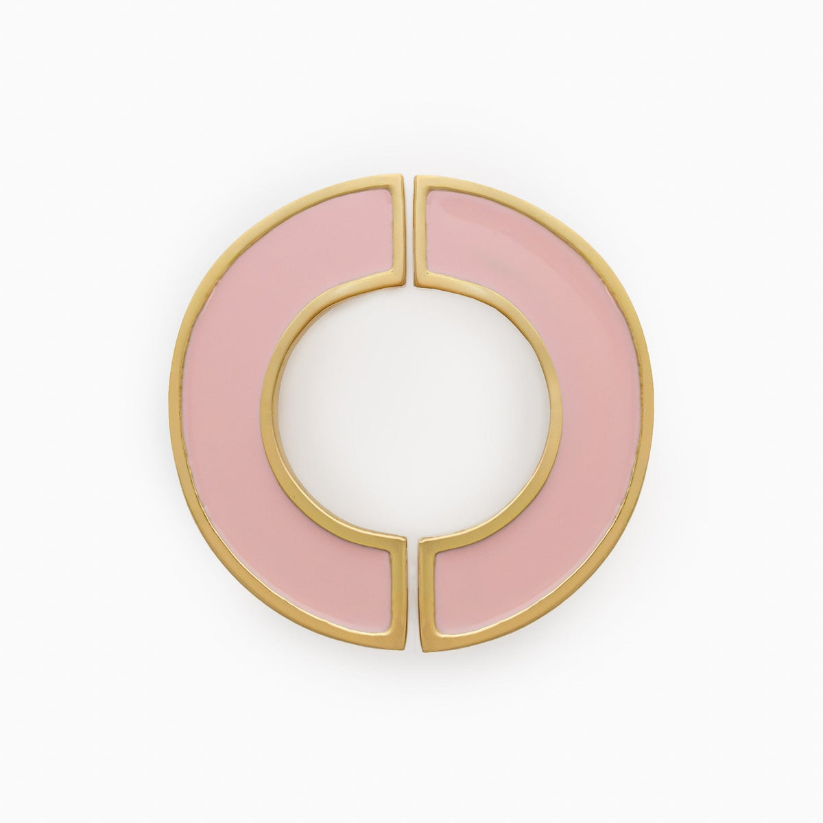 O Enamel Pull Set (3" c-c) - Flamingo#Color_Flamingo