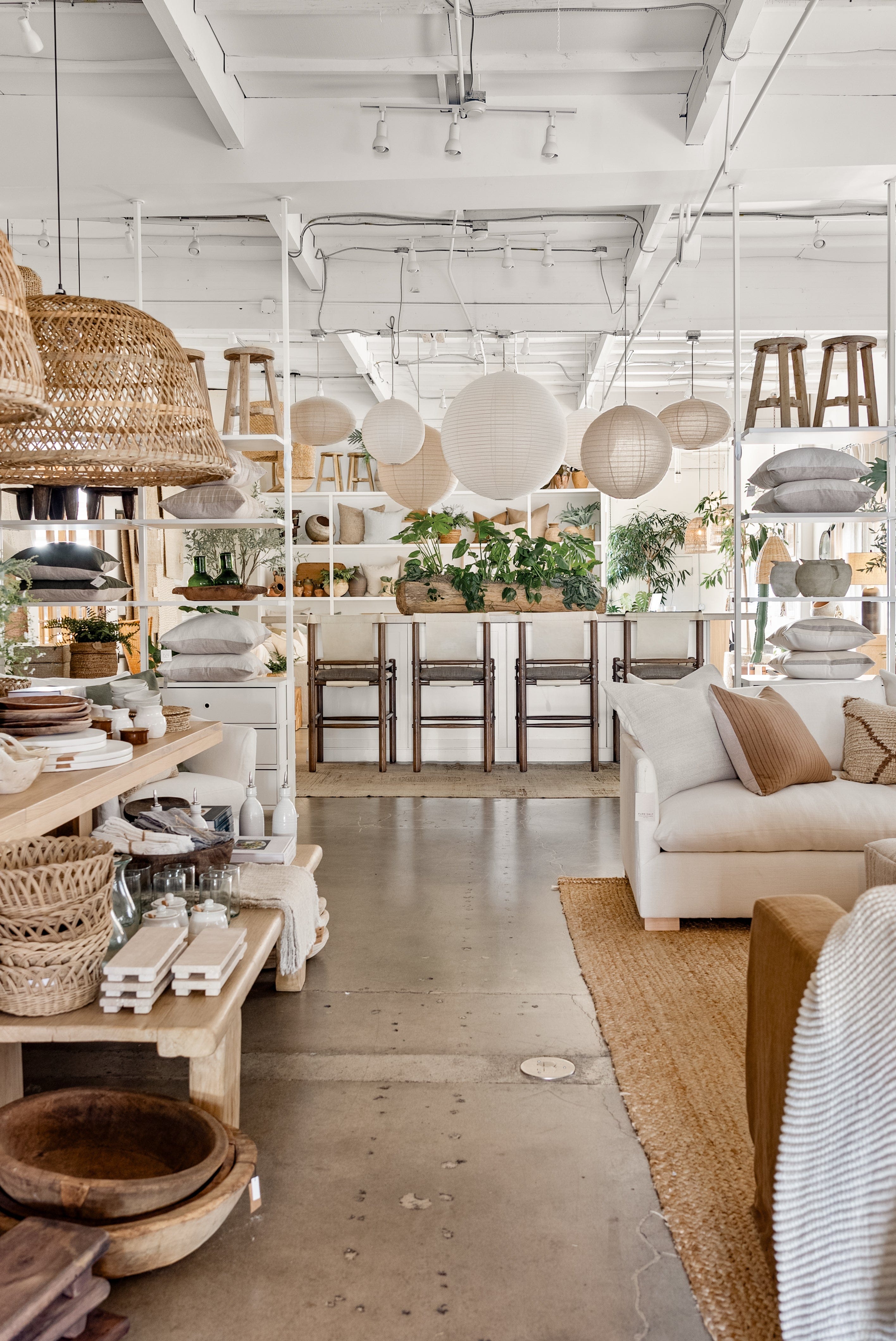 Q: What are your favorite items at Pure Salt Shoppe, and what items inevitably always make it to your client’s project?