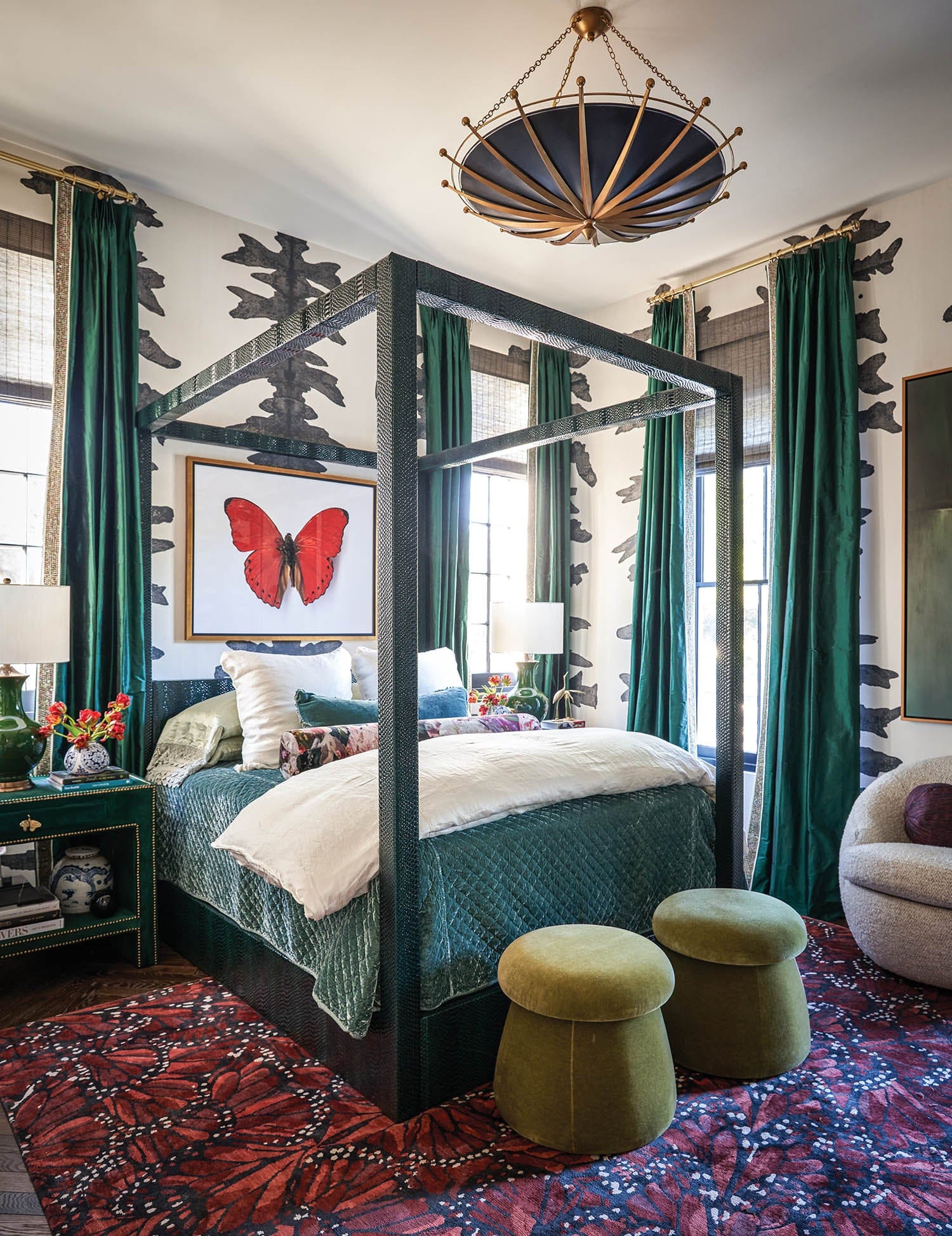 Upstairs Bedroom and Bath by Veronica Solomon