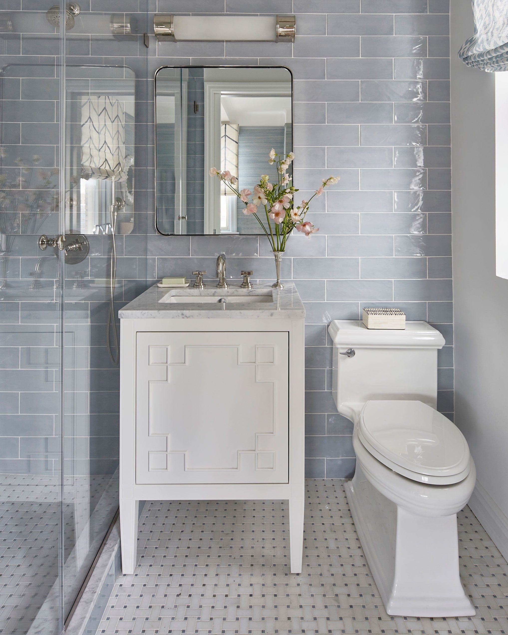 Renovated guest bathroom