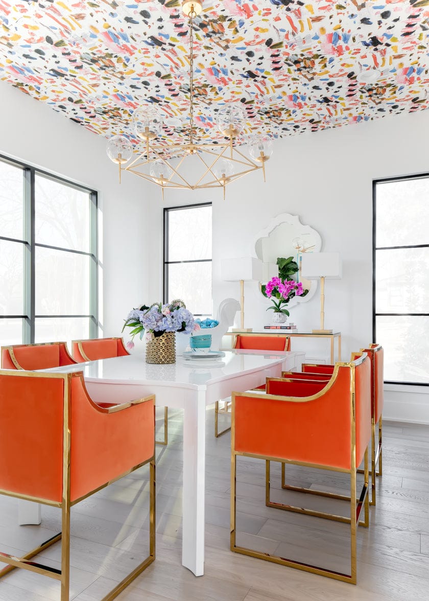 Q: We love your use of color in your projects, any tips on creating a color palette per project?