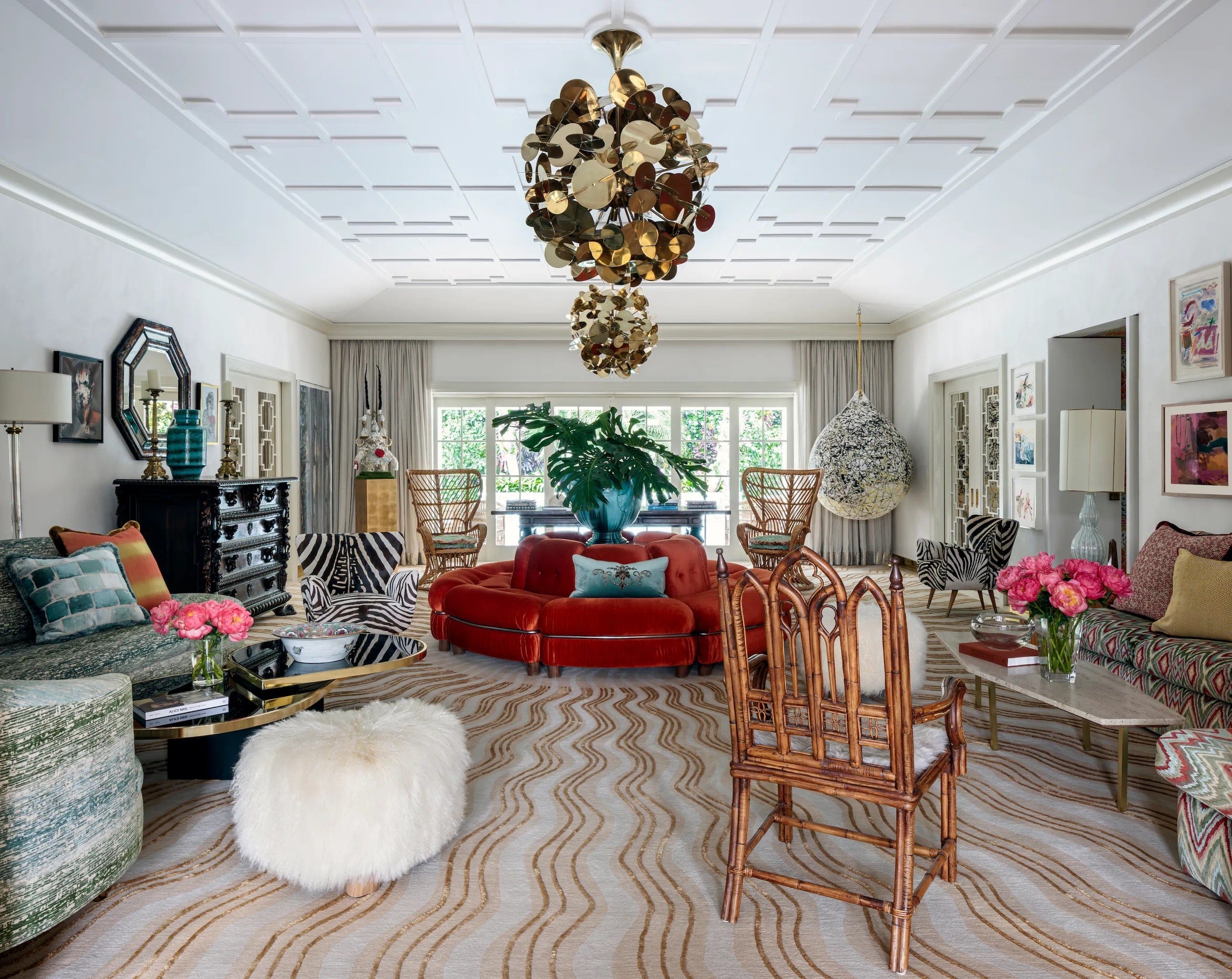 Photography by Kris Tamburello. Styled by Carolyn Englefield. Art: Jaune Quick/Garth Greenan Gallery. © 2023 Sam Gilliam / Artists Rights Society (ARS), New York. © Mark Bradford. Vanessa German.