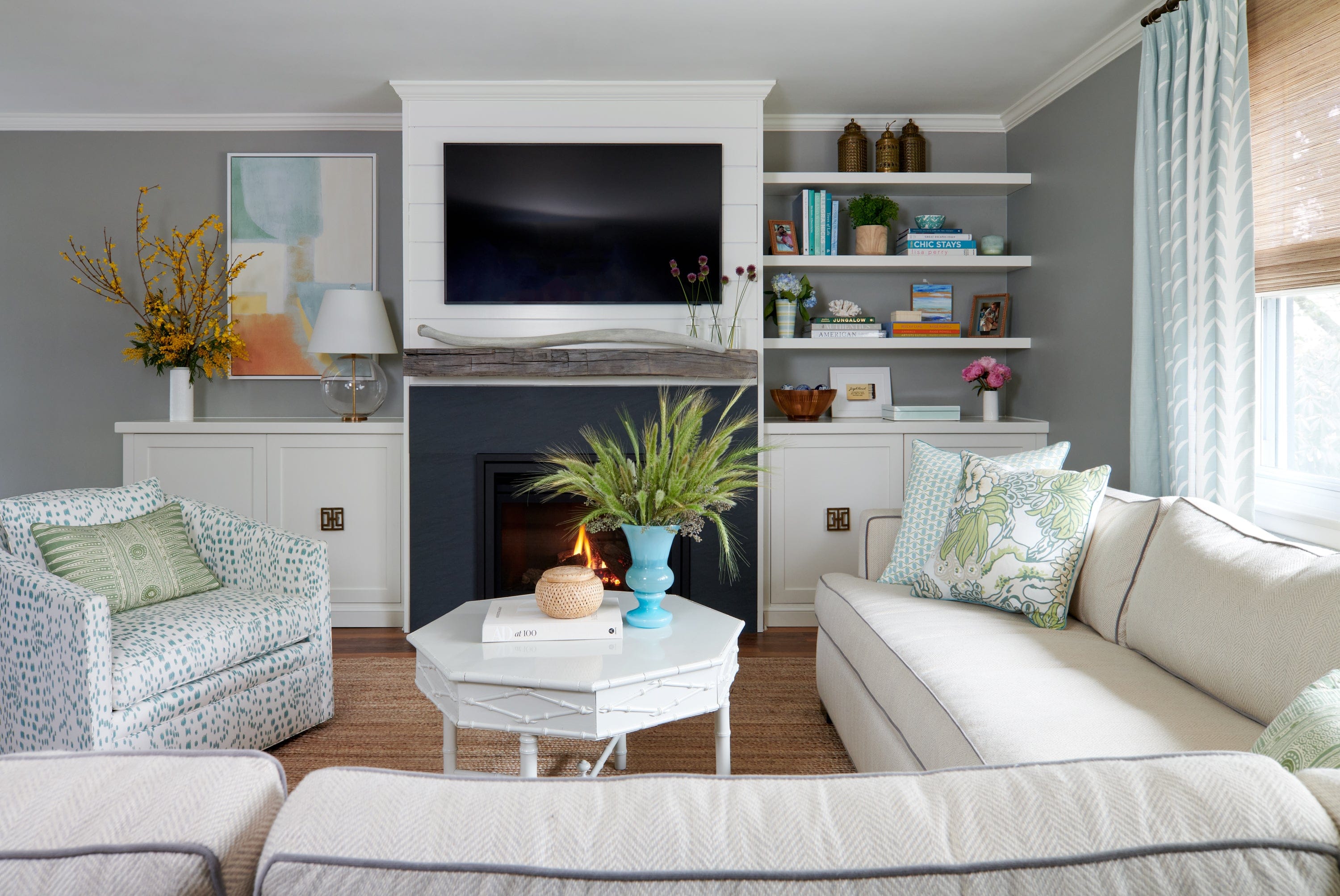 Image courtesy of Kristina Phillips Interior Design. Photography by Lisa Russman.