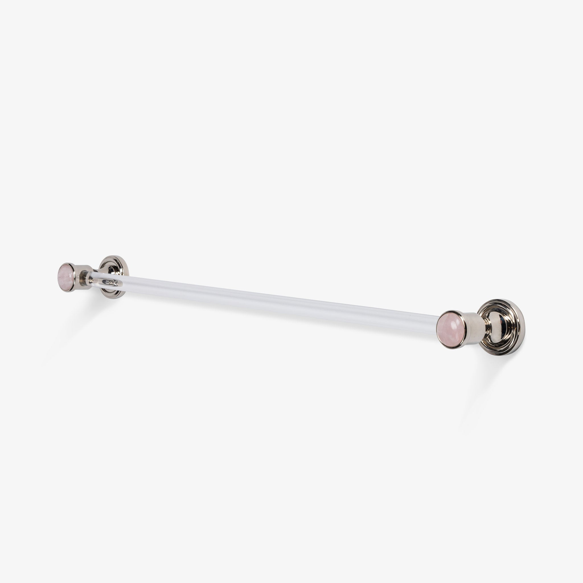 Modern Matter Luxury Bespoke Solid Brass & Lucite Towel Bar | Modern Matter Towel Bar