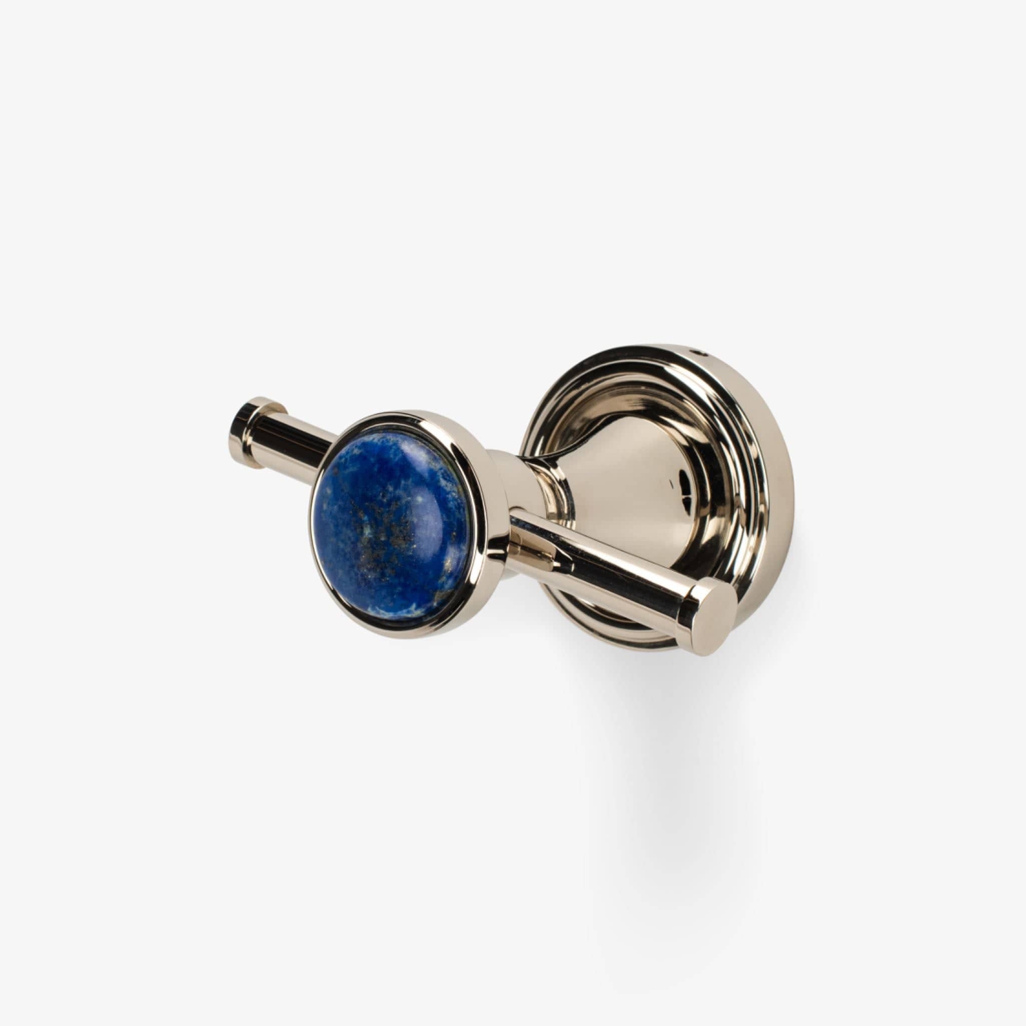 Modern Matter Luxury Bespoke Polished Brass Double Hook | Modern Matter Hook
