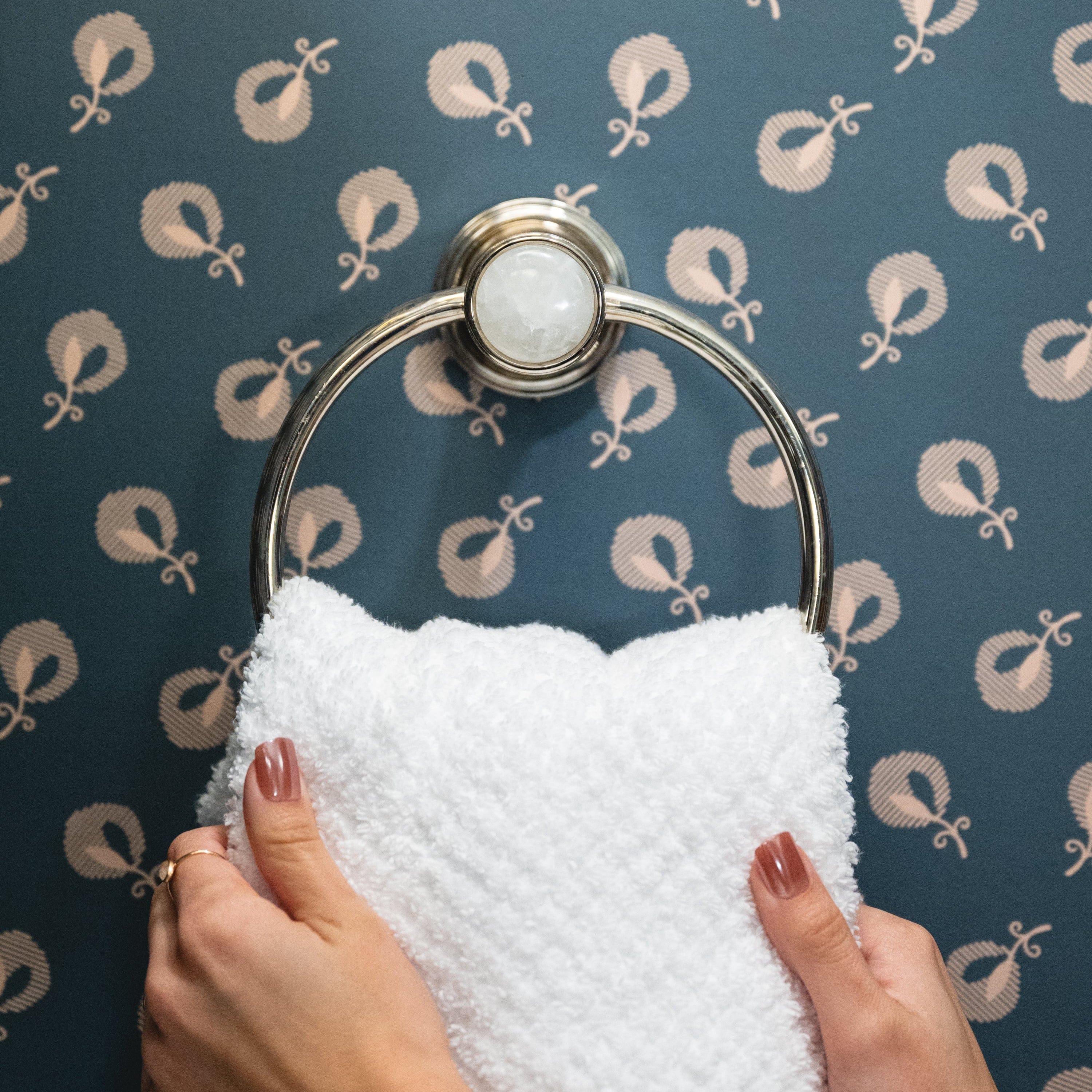Modern Matter Bespoke Luxury Bathroom Towel Ring | Modern Matter Towel Ring