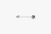 Astor Custom 18" Lucite Towel Bar - Polished Nickel
