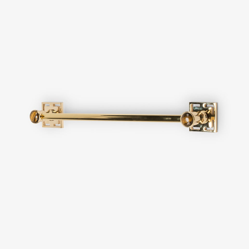 Benson Custom Brass Towel Bar - Polished Brass