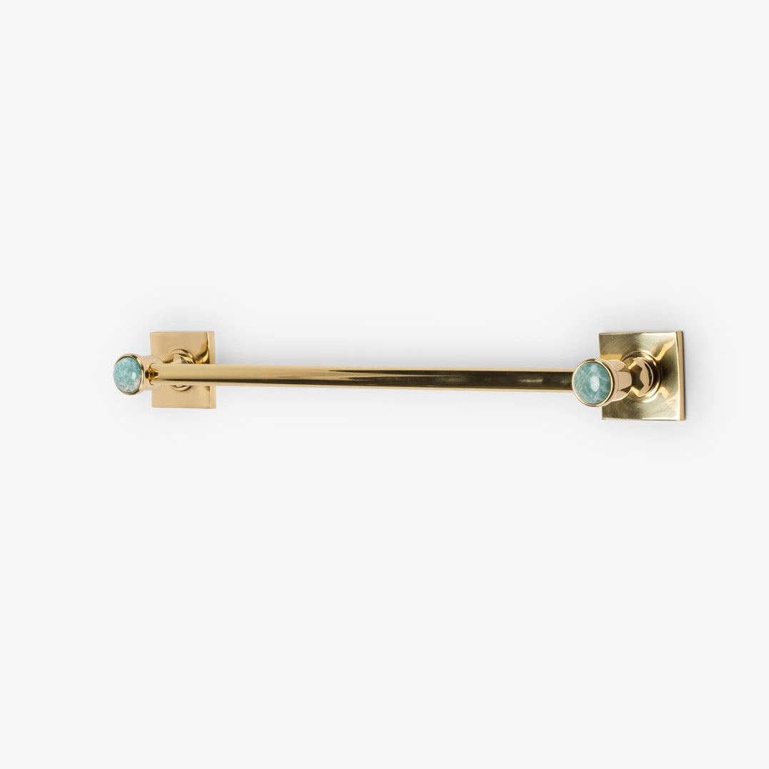Astor Custom Brass Towel Bar - Polished Brass