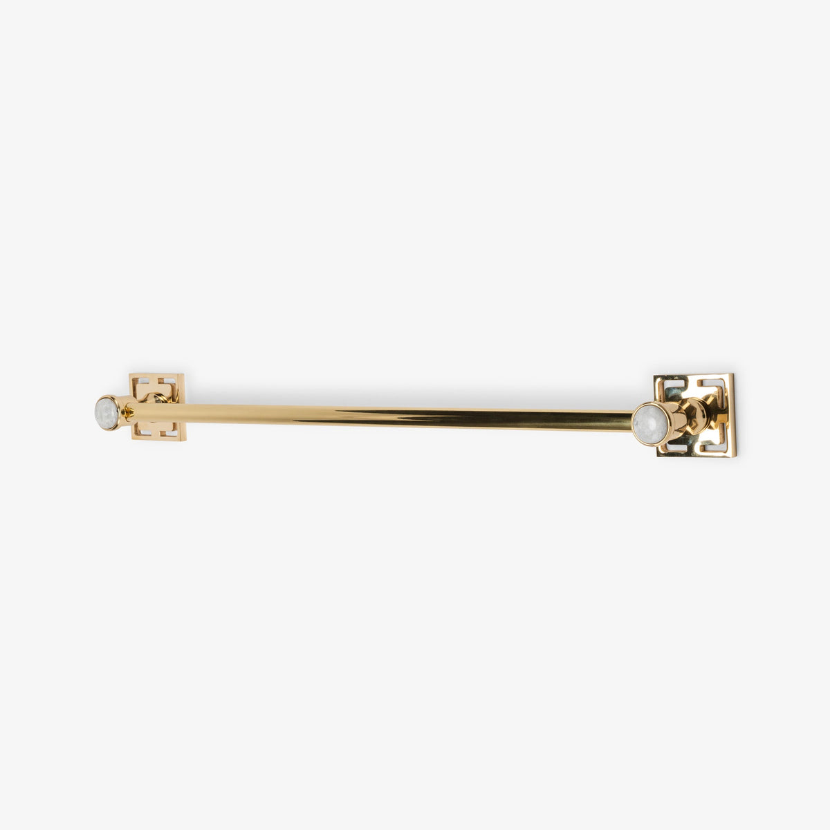 Benson Custom Brass Towel Bar - Polished Brass