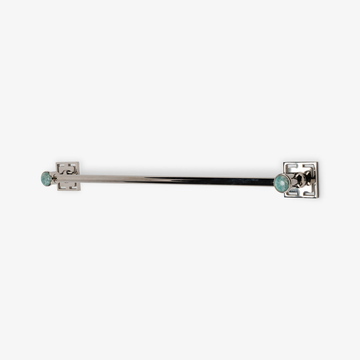 Benson Custom Brass Towel Bar - Polished Nickel