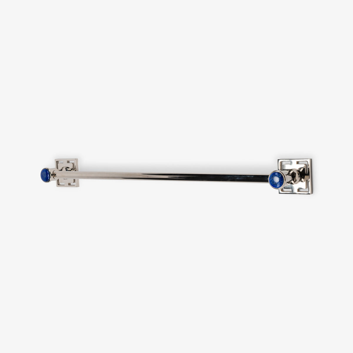 Benson Custom Brass Towel Bar - Polished Nickel