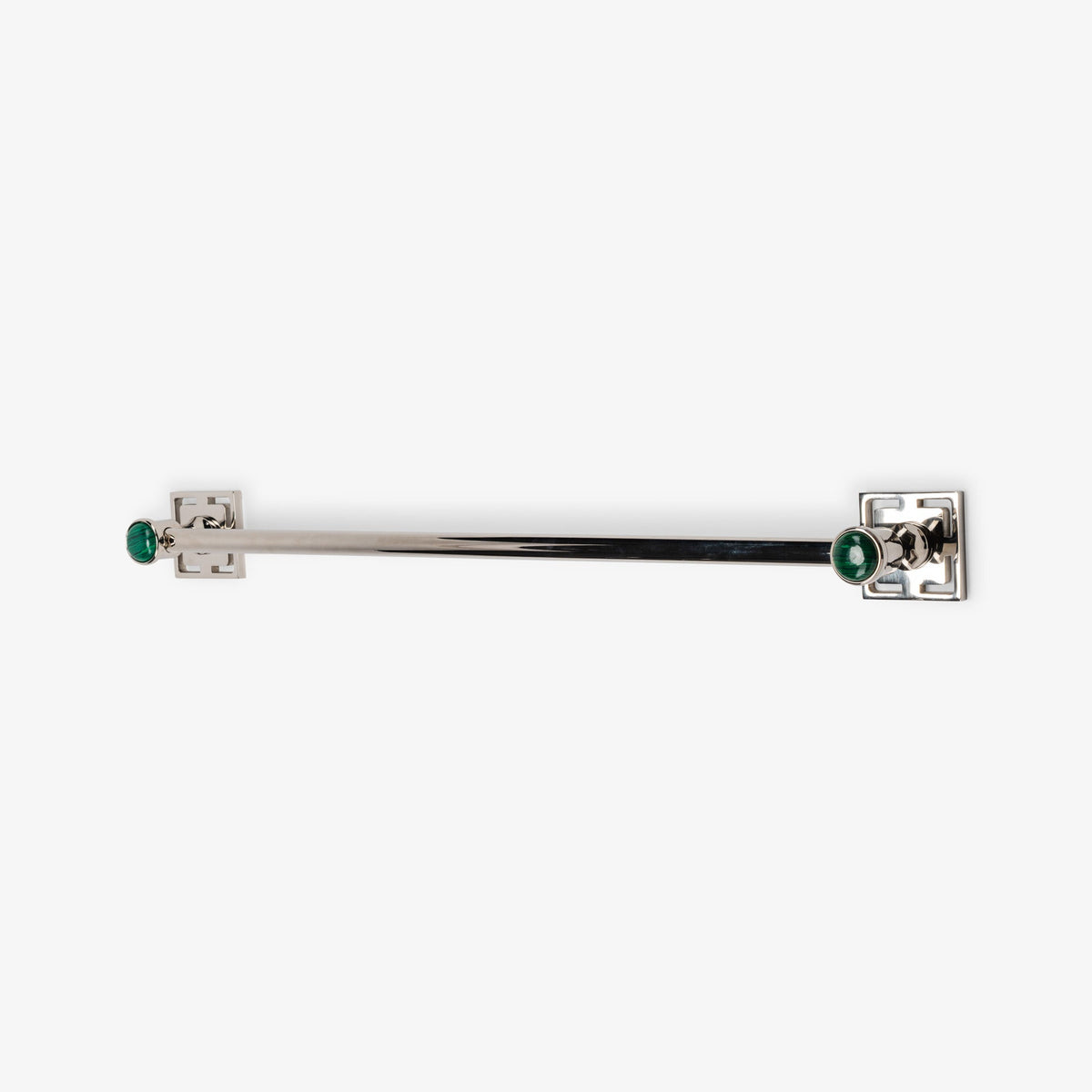 Benson Custom Brass Towel Bar - Polished Nickel