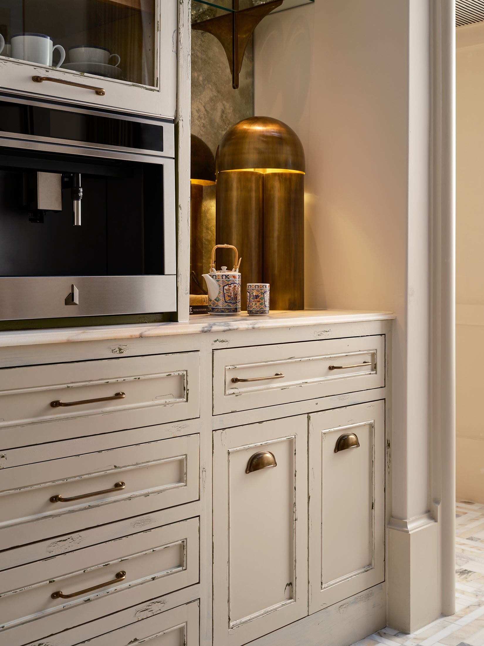 Q: Why did you select the Marcelle Knobs and Pulls, and Pixie Bin Pulls?