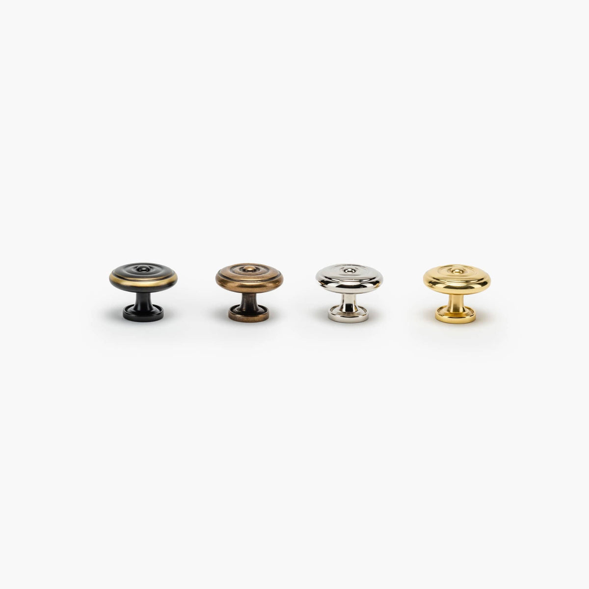 Valencia Rosette Knob - Polished Brass