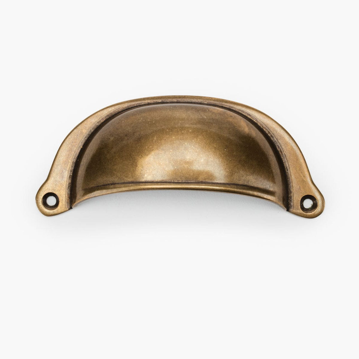 Pixie Bin Pull (4" c-c) - Burnished Brass