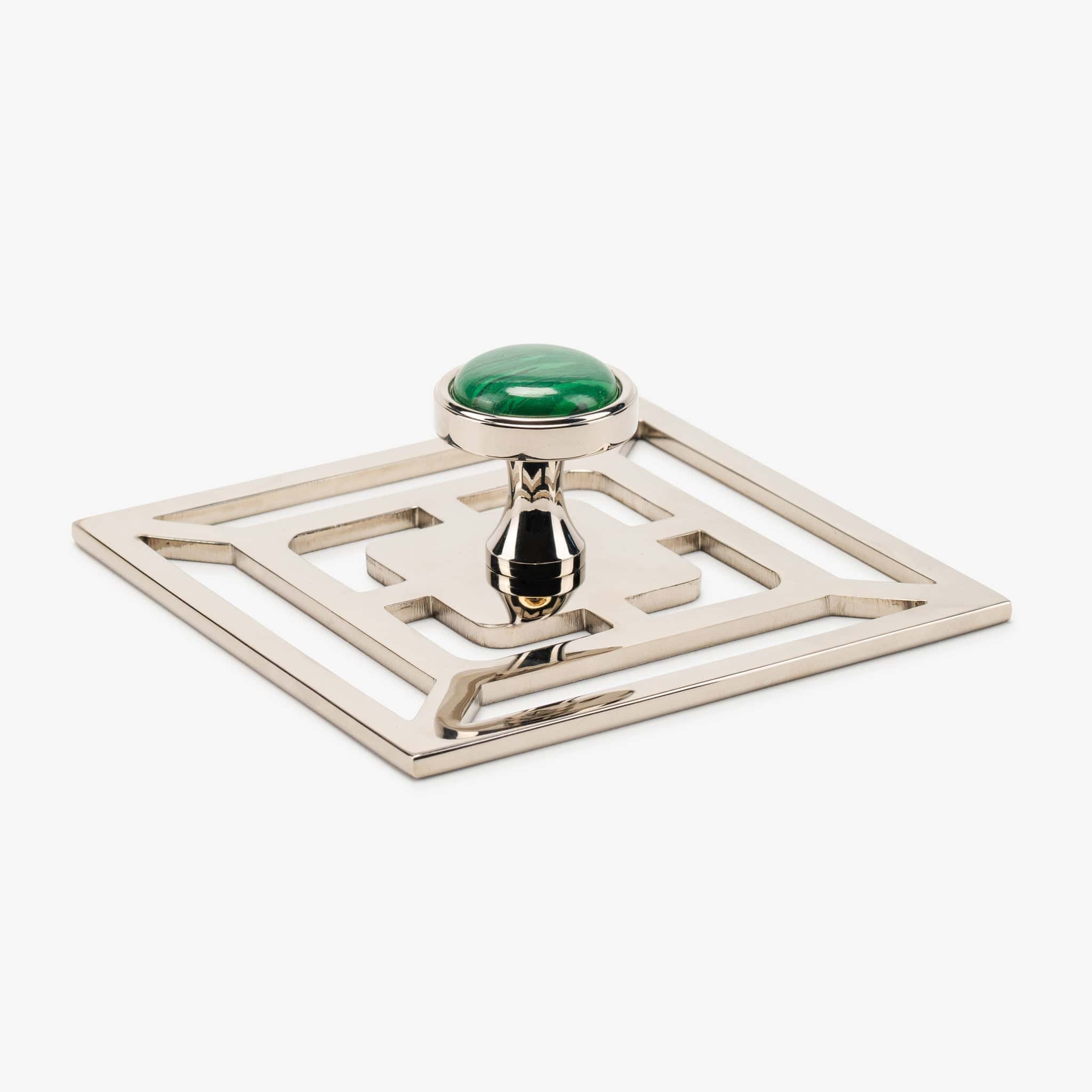 Modern Matter Lane 1.40" Custom Knob w/ Benson 5" Backplate I Modern Matter Hardware Bundled Set