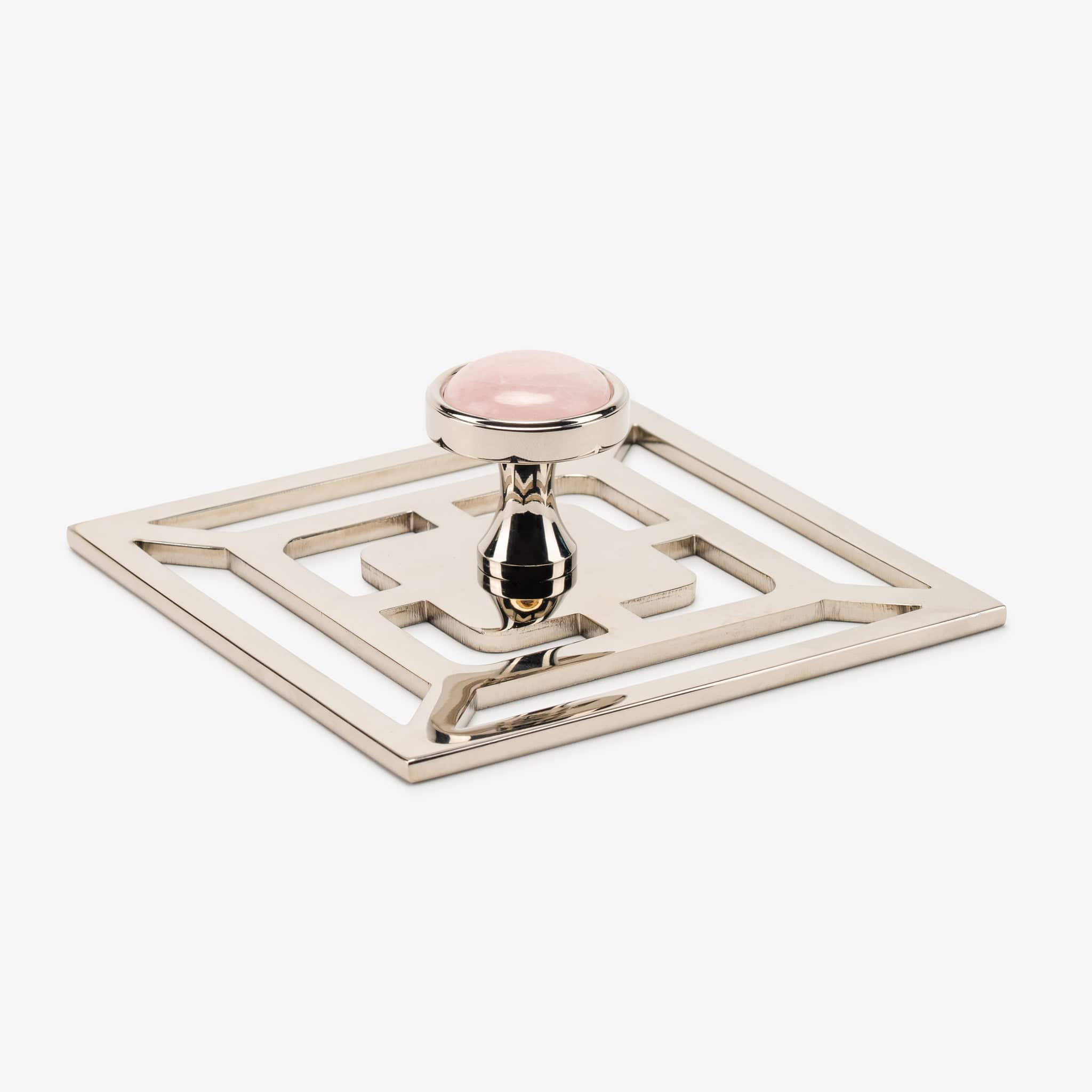 Modern Matter Lane 1.40" Custom Knob w/ Benson 5" Backplate I Modern Matter Hardware Bundled Set