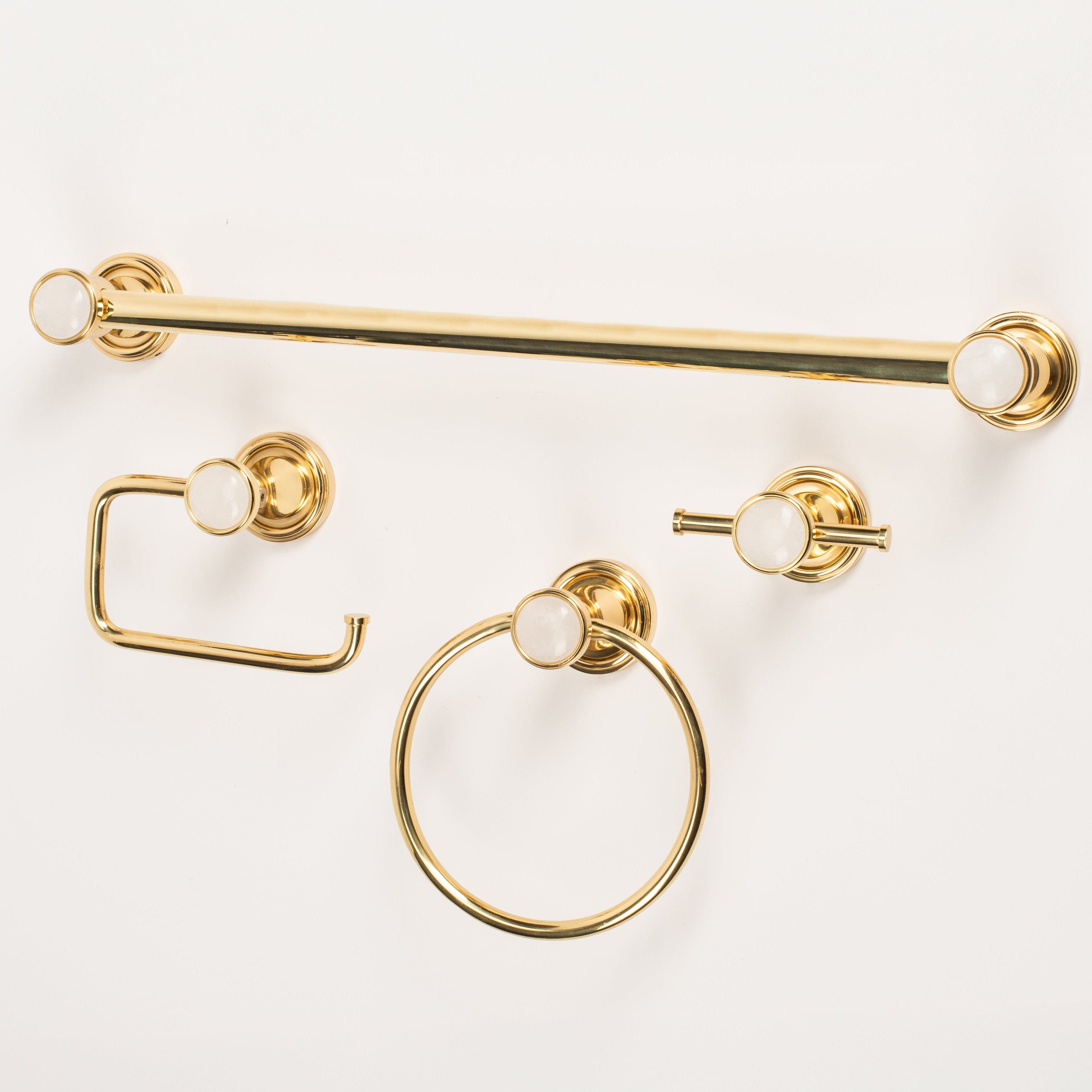 Lane Bath Collection in Polished Brass