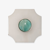 Lane 1.40" Custom Knob w/ Bossard 3.70" Backplate - Polished Nickel