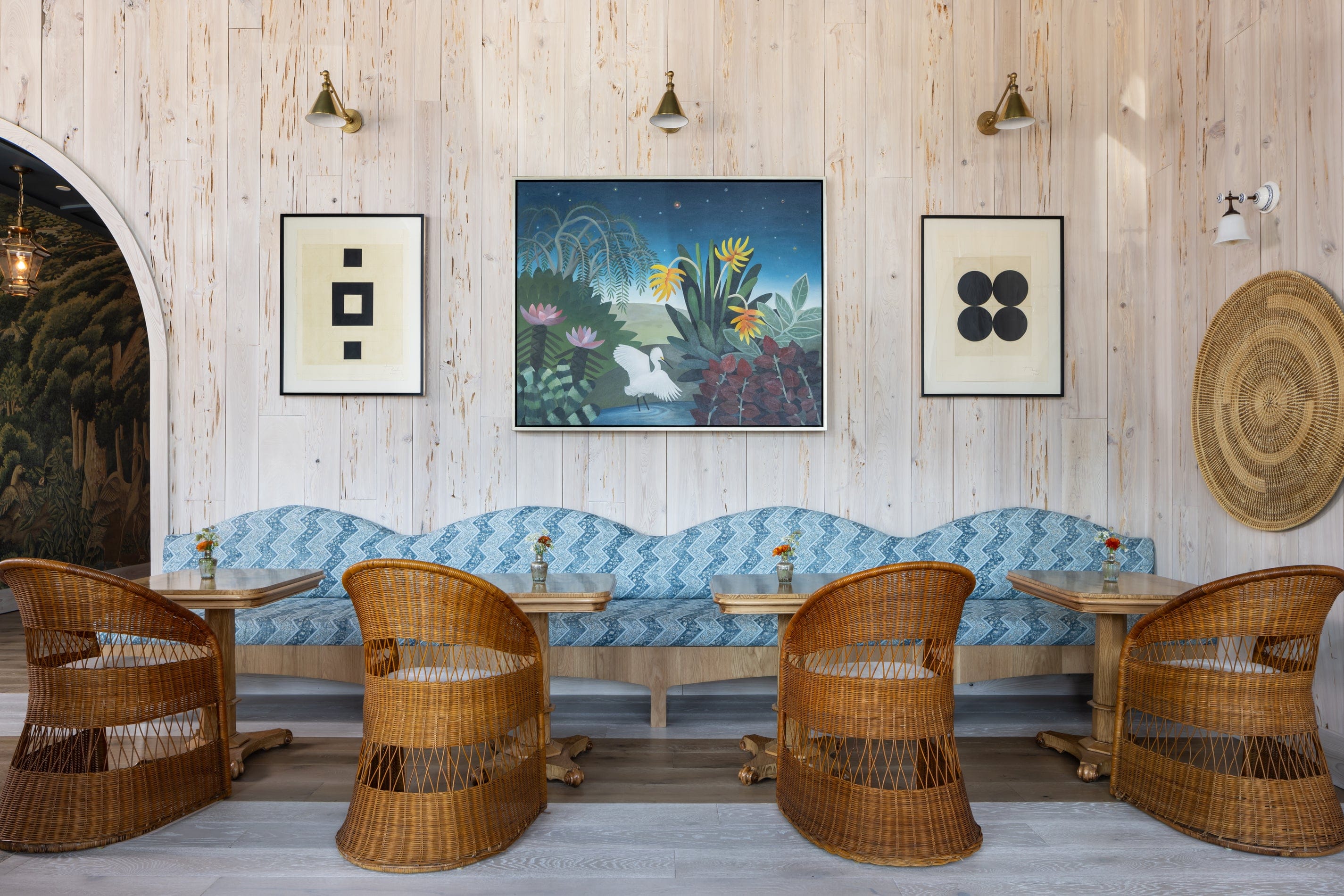 The George Hotel lobby. Photography by Molly Rose Photo