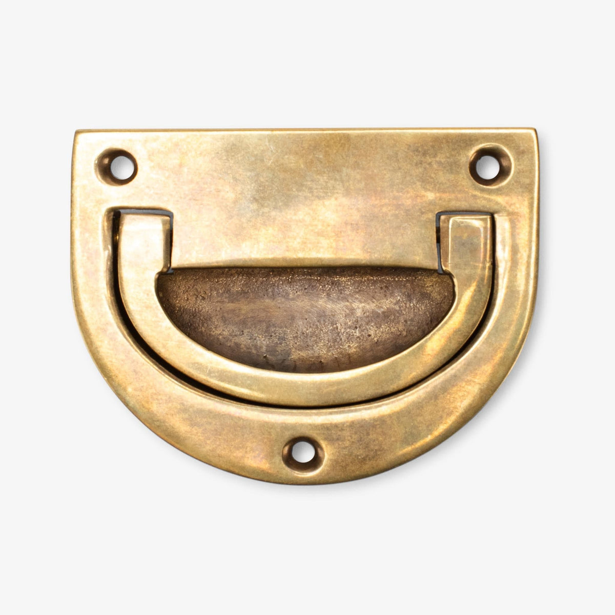 Monterey Recessed Pull (2.50" c-c) - Burnished Brass