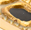 Polished Brass with Black Enamel