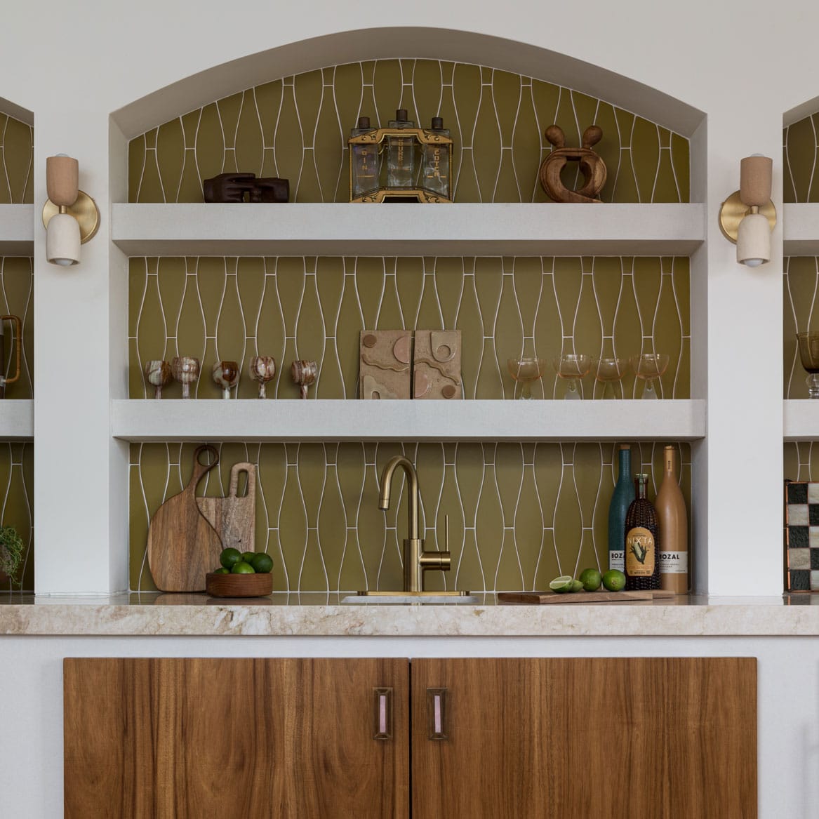 Harmonious Hues and Eclectic Elements: A Vibrant Bathroom and Sunroom Transformation