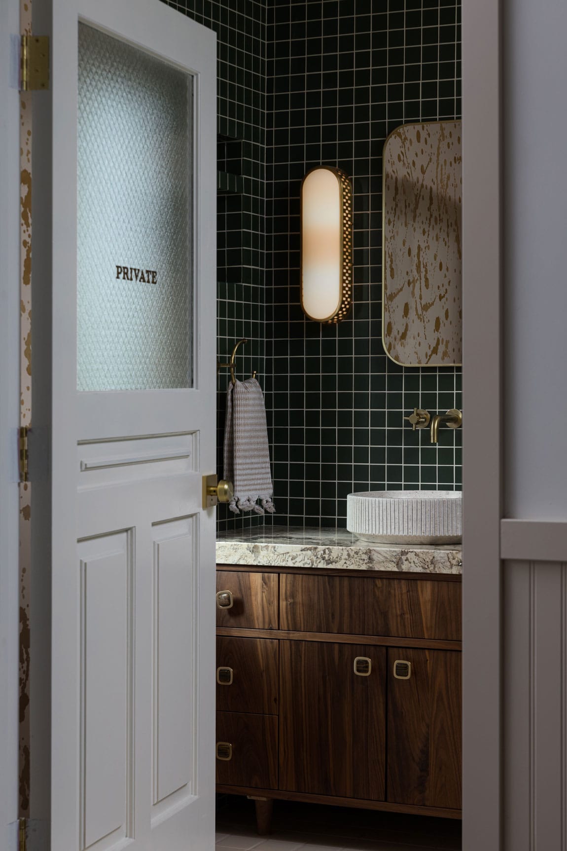 Q: Can you describe the design elements and stylistic choices you made for these spaces?
