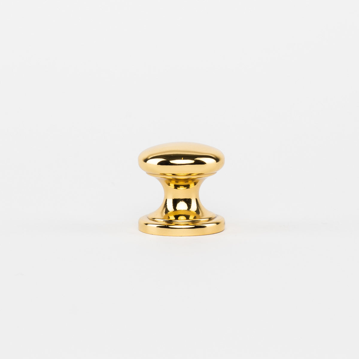 Alexandria Knob - Polished Brass#Size_1"