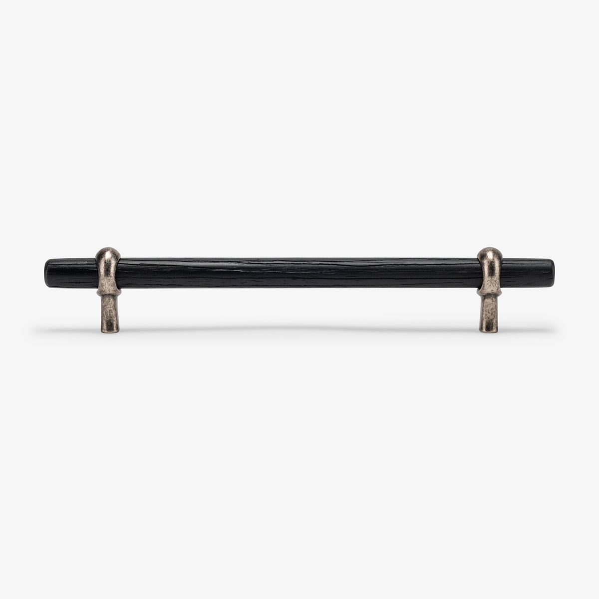 Hudson Wood Bar Pull - Antique Nickel